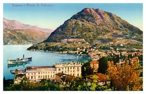 Lugano et Monte San Salvatore, Suisse, 20ème siècle - Unbekannt