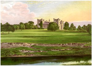 Château de Lumley, comté de Durham, domicile du comte de Scarbrough, vers 1880 - Unbekannt