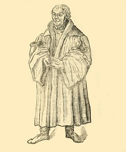 Luther prêchant, vers 1500-1520, 1890 - Unbekannt