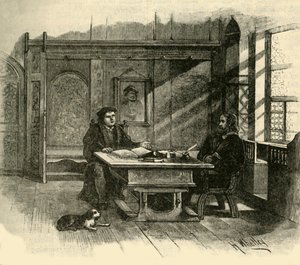 Luther et Melanchthon, vers 1500-1520 - Unbekannt