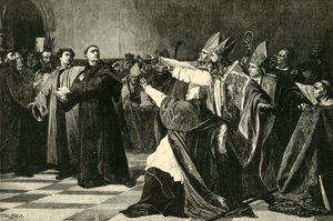 Luther à la Diète de Worms, 1521, 1890 - Unbekannt