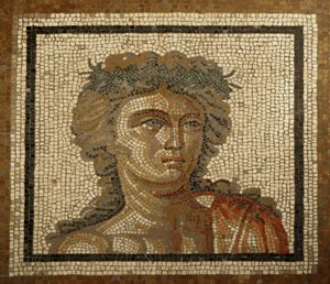Lyon, région Auvergne, Rhône-Alpes, département du Rhône. 69000 Mosaïque Bacchus-Dionysos. Détail du Printemps - Unbekannt