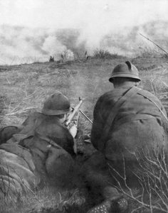 Mitrailleurs au bord du bois de Hangard, Picardie, France, 28 avril 1918, 1926 - Unbekannt