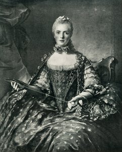 Madame Adélaïde faisant de la dentelle, 1756 - Unbekannt