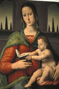 Madone et enfant, XVe siècle, musée Piersanti, Matelica, Marches, Italie - Unbekannt