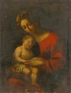 Madone avec Jésus endormi - Unbekannt