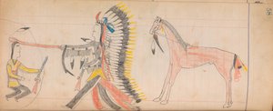 Maffet Ledger : Dessin, vers 1874-81 - Unbekannt