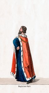 Magistrat, costume pour la pièce de Shakespeare, Henry VIII, XIXe siècle - Unbekannt