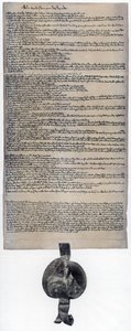 Magna Carta, charte anglaise initialement émise en 1215 - Unbekannt