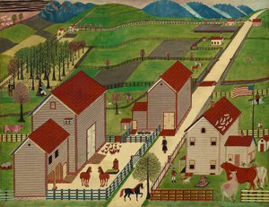 Ferme de la vallée de Mahantango, fin 19ème siècle - Unbekannt