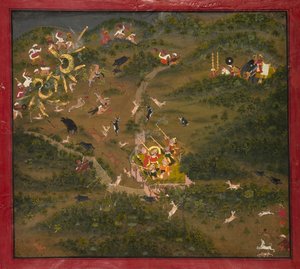 Maharaja Jagat Singh chassant, 1734-1751 - Unbekannt