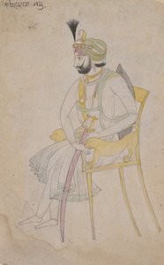 Maharaja Ranbir Singh, vers 1860-80