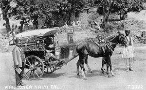Mail tonga, Nainital, Inde, 1917 - Unbekannt