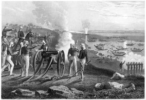 Le major Eyre chassant les rebelles d