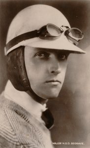 Major H.O.D. Segrave, vers 1925 - Unbekannt