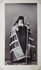 Makarios, archevêque du monastère Saint-Panteleimon au mont Athos, Grèce, années 1870 - Unbekannt