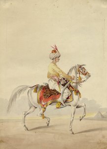 Mamelouk à cheval, vers 1825 - Unbekannt
