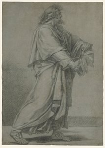 Homme détruisant un livre, 1700s - Unbekannt