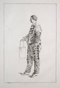 Homme debout, 1700s - Unbekannt