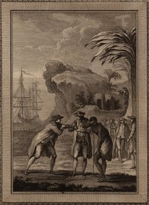Un homme vend une esclave, 1775 - Unbekannt
