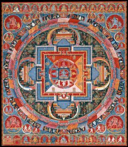 Mandala de Jnanadakini, fin du 14ème siècle
