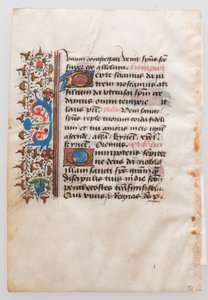 Feuille de Manuscrit, d