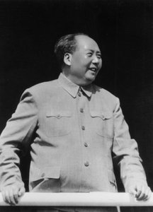Mao Zedong, révolutionnaire et leader communiste chinois, vers 1950-1960