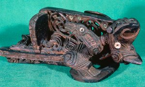 Proue de canoë maori, Nouvelle-Zélande - Unbekannt