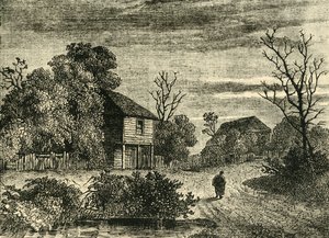 Cottage de Margaret Finch, Norwood en 1808, vers 1878 - Unbekannt