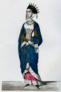 Marguerite de Provence, reine consort de Louis IX de France, 13ème siècle 1882-1884 - Unbekannt