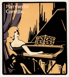 Marguerite Cornille, chanteuse de music-hall française, fin 19ème siècle - Unbekannt