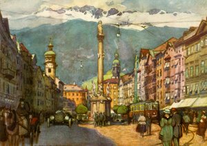 Maria Theresienstrasse, vers 1929 - Unbekannt