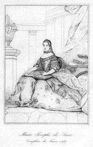Marie-Josèphe de Saxe, Dauphine de France