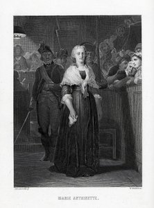 Marie-Antoinette quittant la Convention après la sentence, 1882 - Unbekannt