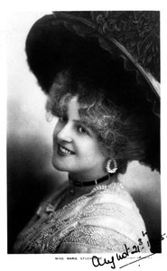 Marie Studholme 1875-1930, actrice anglaise, 1905