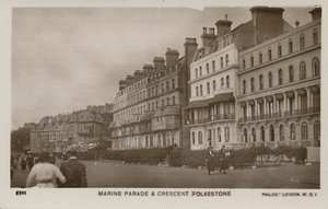 Marine Parade & Crescent Folkestone, fin XIXe-début XXe siècle - Unbekannt