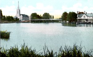 Pont et église de Marlow, Buckinghamshire, 20e siècle - Unbekannt