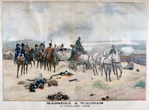 Le maréchal Masséna à la bataille de Wagram, Autriche, 5-6 juillet 1809, 1904 - Unbekannt