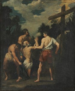 Le Martyre de Saint André, années 1600 - Unbekannt