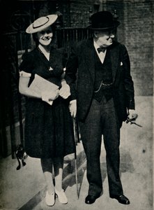 Mary Churchill et son père, c1945 - Unbekannt