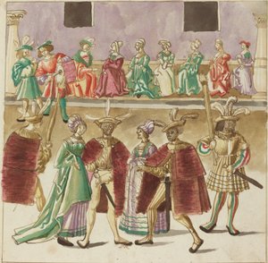 Mascarade, vers 1515 - Unbekannt