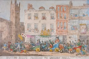 La procession de Maître Billy à Grocers