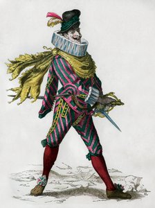 Capitaine Matamore, tueur à gages, type espagnol