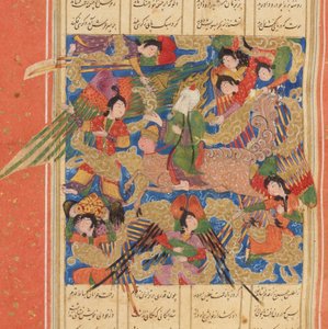Matla ul-Anwar Lieu de naissance des lumières par Amir Khusrau Dihlavi, vers 1500 - Unbekannt