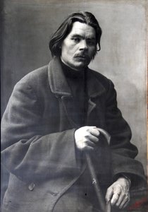 Maxim Gorki, auteur russe, vers 1901-1902
