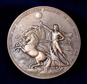 Médaille commémorant Pierre Janssen et Norman Lockyer, astronomes français et anglais - Unbekannt