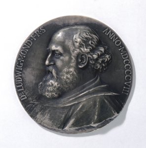 Médaille représentant Ludwig Mond, chimiste industriel - Unbekannt