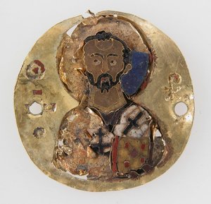 Médaillon de Saint Jean Chrysostome, Byzantin - Unbekannt