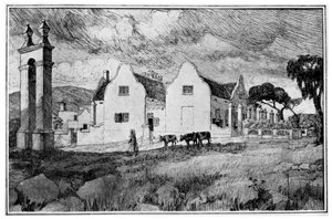 Ferme viticole Meerlust, Afrique du Sud, 1931 - Unbekannt