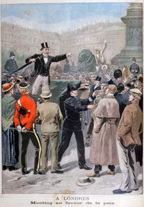 Réunion en faveur de la paix, Londres, 1899 - Unbekannt